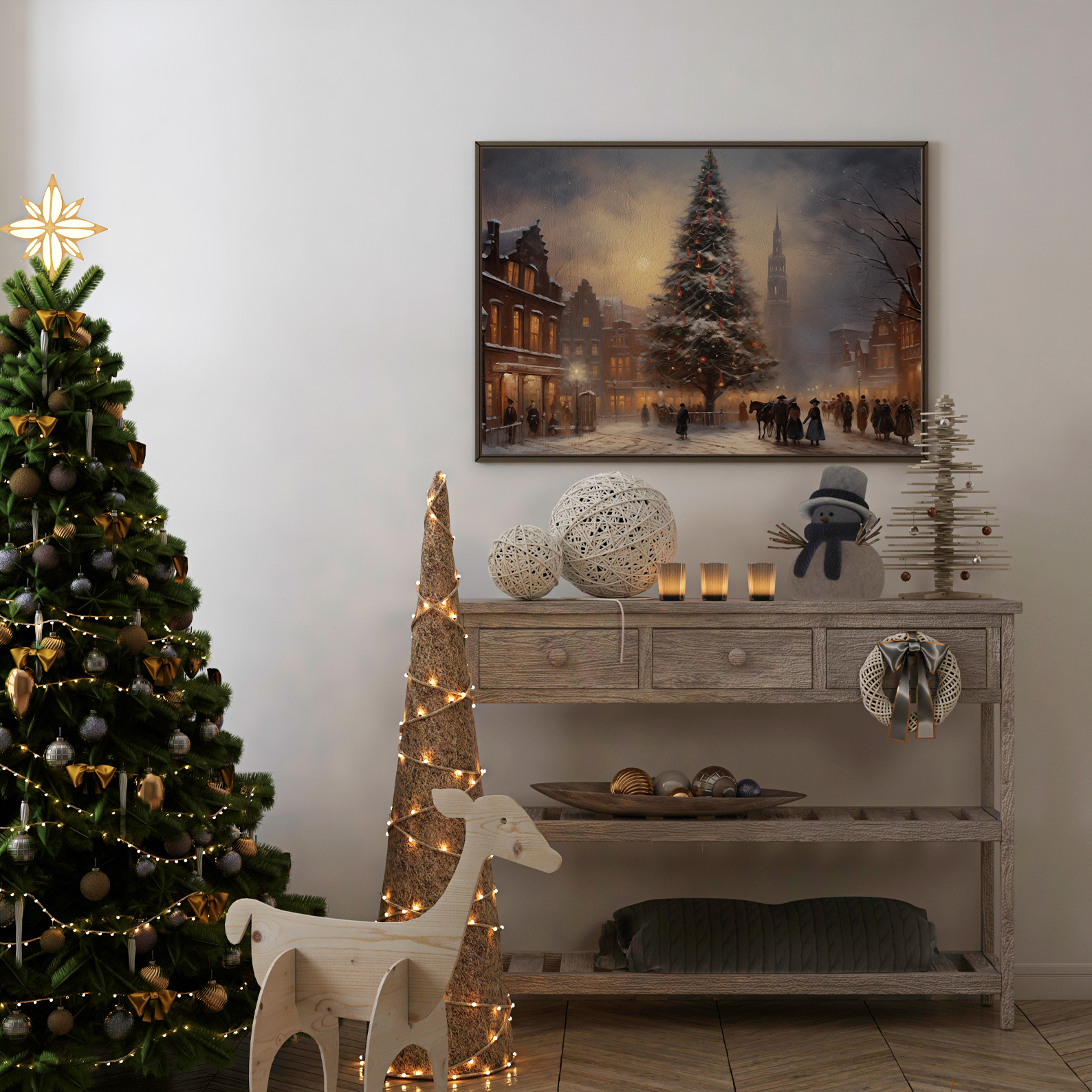 Christmas Magic TV Art Collection – 18 Exclusive Designs